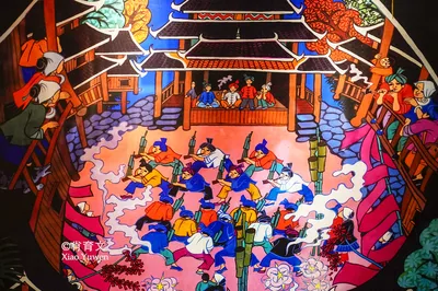 廣西三江小縣城裡有個月也侗寨，這裡有座鳥巢建築，還是世界之最