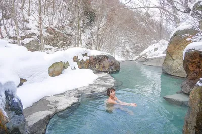 Hot Springs in Noboribetsu