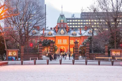 Former Hokkaido Government Office Building Red Brick Building