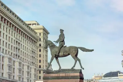 Marshal Zhukov monument