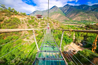 Jinsha River Three Valley Water Scenic Area