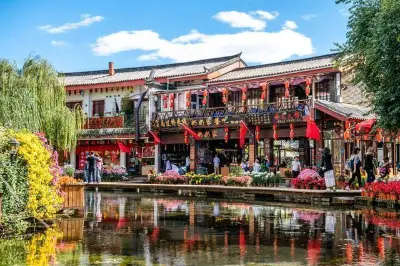 束河古镇——丽江最美村寨，四季都很美，也是丽江超值得打卡的文艺地