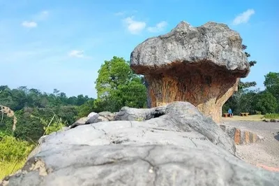 Lava Merapi and Alien Stone