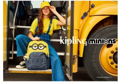 KIPLING X MINIONS Collection Returns with New Items – Cute Fun to “Piece Together” a Happy Summer!