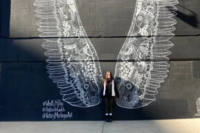 Nashville WhatLiftsYou Wings Mural