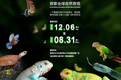 环球活体自然科普展 - 昆明金鹰馆