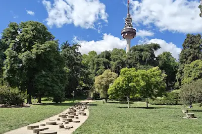 Park plantation of the Berro's fountain