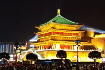 Serene Ancient Temple, Millennia-Old Bell: A Dreamy Journey Through the Ancient City