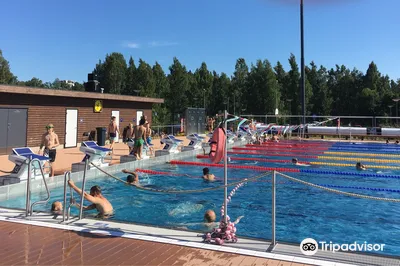 Leppävaara indoor swimming pool and outdoor swimming pool