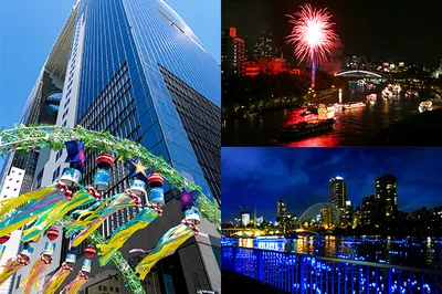 Osaka Summer Poetry: 2023 Tenjin Matsuri, Tanabata, Fireworks, and Shaved Ice