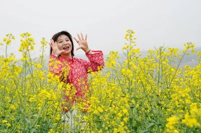 Qingming Leisure Trip: Rapeseed Blooms at Baoqizhai, Lantian & Jiaodai Town Fair
