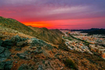 Wadi Kabir Heights Viewpoint