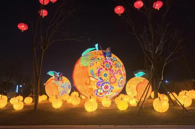 On New Year's Eve, Stroll Through the Lantern Festival! Ring in the New Year with Full Ceremony at the Garden Expo Park, Bursting with Festive Spirit