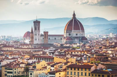 Panoramic view of Florence