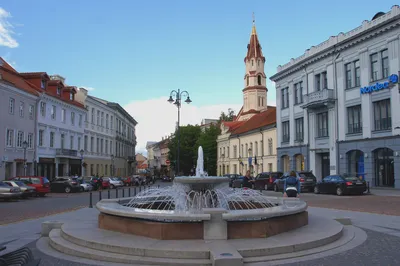 Town Hall Square Fountain