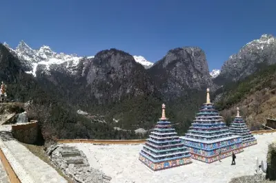 香格里拉大峡谷巴拉格宗国家级风景名胜区丽江中旅旅游质量服务点