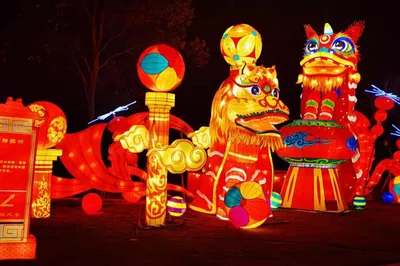 Have a Different Kind of Spring Festival! Visit the Lantern Festival and Enjoy Folk Customs at the Jingzhou Garden Expo Park Spring Festival Lantern Show