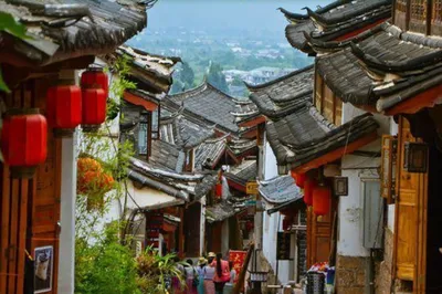 麗江旅遊日記：大研，束河的青春靚麗的一天