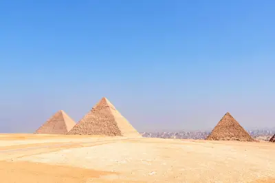 Panoramic View of the Pyramids