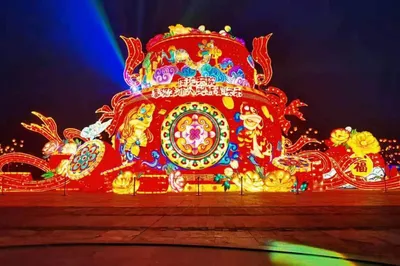 Dazzling Lantern Festival Celebrates the New Spring! Jingzhou Garden Expo Park Invites You to Celebrate the Chinese New Year Together