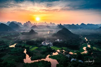 Guilin Cuiping Five Finger Mountain