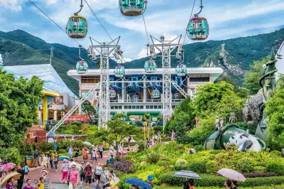 香港海洋公园登山缆车