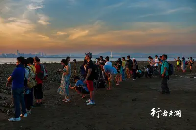 香港通关后，找个浪漫的海边，我要陪你一起看日落