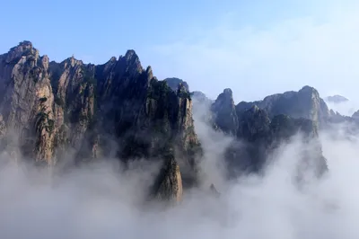 西海的俠骨柔腸 -- 黃山行之水墨黃山
