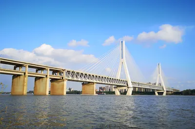 田園、沙灘、野炊、賞橋----武漢天興洲，理想休閒地。