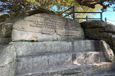 Mrs Macquarie's Chair