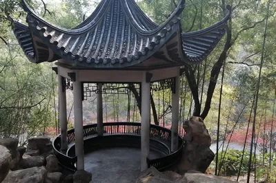 Yuelu Mountain Orange Isle Scenic Area - Viewing Pavilion