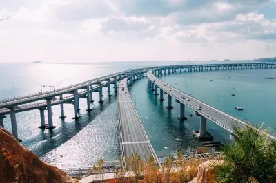 The Best Viewing Point for Xinghai Cross-Sea Bridge