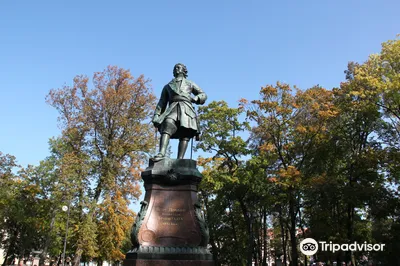 Monument to Peter I, the founder of Kronstadt