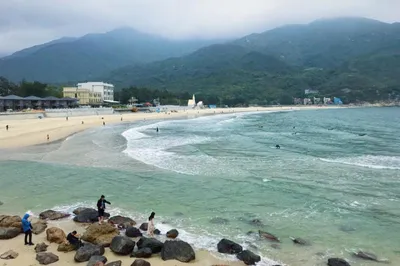 欣賞深圳東部最迷人的東衝海岸線與最純淨的沙灘#深圳沙灘#深圳團建#海邊拓展