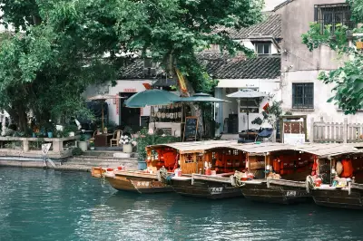 Hand-Rowed Boat Pier