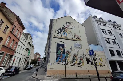 Lucky Luke - Comics Street Art