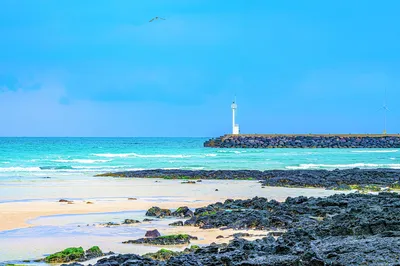 挾才海水浴場