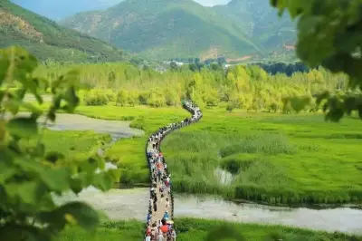丽江千古情景区-走婚桥