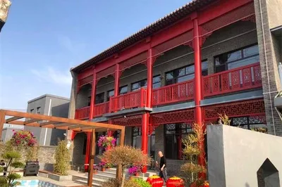 天津薊縣夢瑤居農家院，神似煙雨樓的中式建築，觀日出日落！