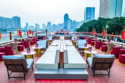 Pearl River Night Taikoo Warehouse Pier