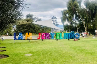 mujer y el niño Park