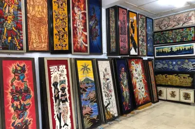 Batik Seno Painting, Cloth & Course