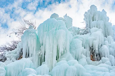 Icefall Sightseeing in Beijing