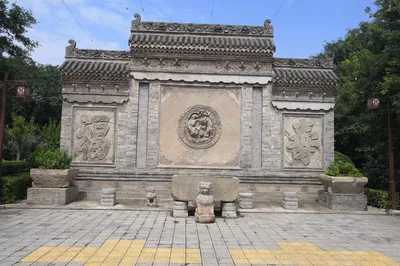 Guangrenwang Temple in Ruicheng, Shanxi