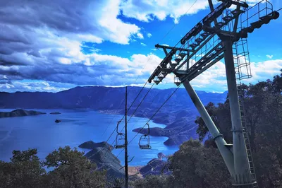 Lugu Lake Gemu Goddess Mountain Cableway