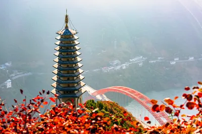 巫山紅葉又紅了，我不再等下一年了