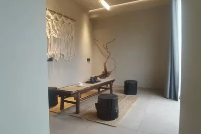 与知还云岫轻奢度假民宿相遇的第一场雪