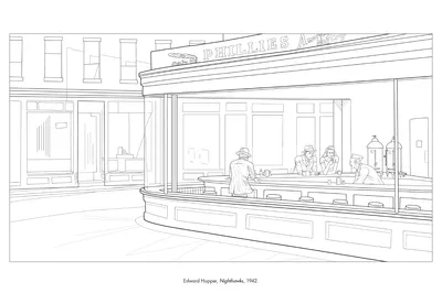 Art Institute of Chicago Launches Famous Painting Coloring Pages, Reinterpreting Artistic Recreation