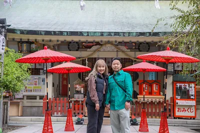Osaka's Top Matchmaking Shrine, Go!