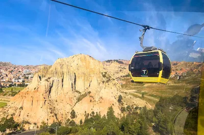 Cable Car Station Green Irpavi